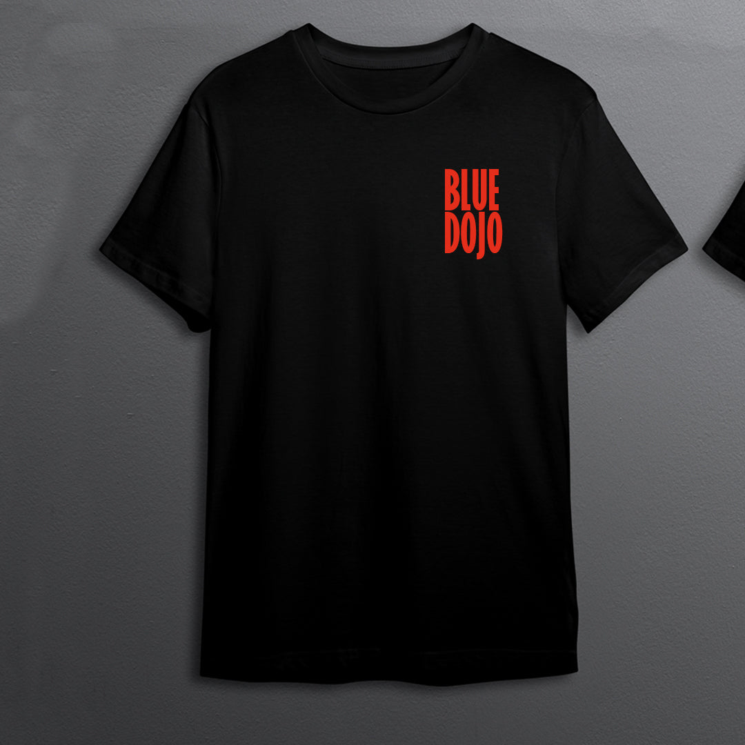 T-shirt Blue Dojo GIOCA MALE VINCE UGUALE RED V. 1 LIMITED FALL 2024