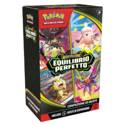 Pokémon Bundle 6 buste dell'espansione Megaevolzione - Equilibrio Perfetto