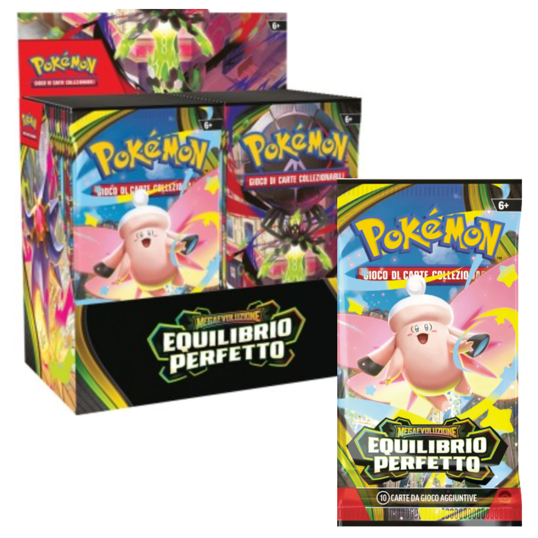 Pokémon Megaevoluzione - Equilibrio Perfetto busta 10 carte