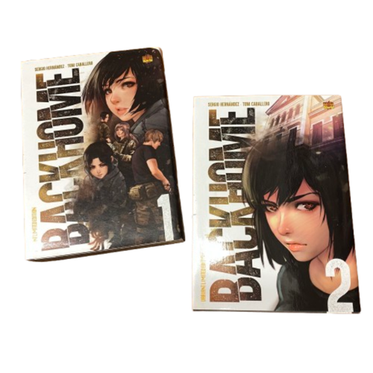 Backhome 1 & 2 Variant Limited Edition 500 copie – Bundle Manga Senpai