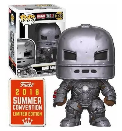 Funko Pop! Marvel Studios 338 The First Ten Years – Iron Man [Mark 1] 2018 Summer Convention LIMITED EDITION